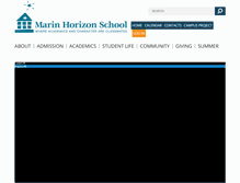 Tablet Screenshot of marinhorizon.org